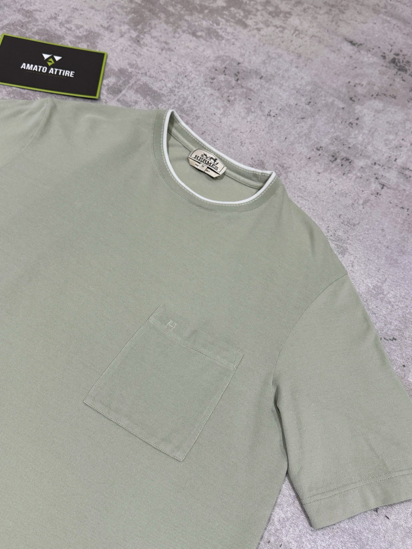 Hermes “H” Embroidered T-shirt