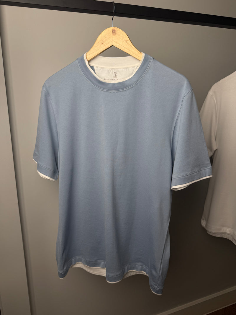 Brunello Cucinelli Layered T-shirt (M)