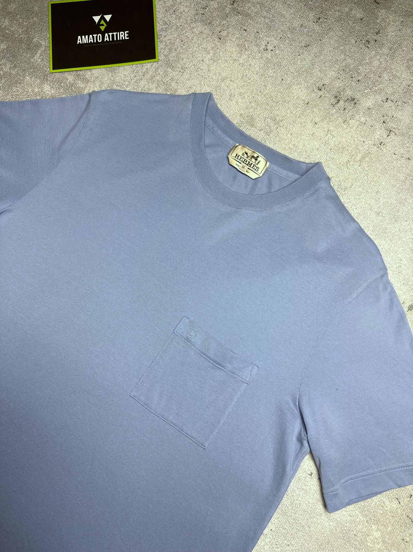 Hermes “H” Embroidered T-shirt