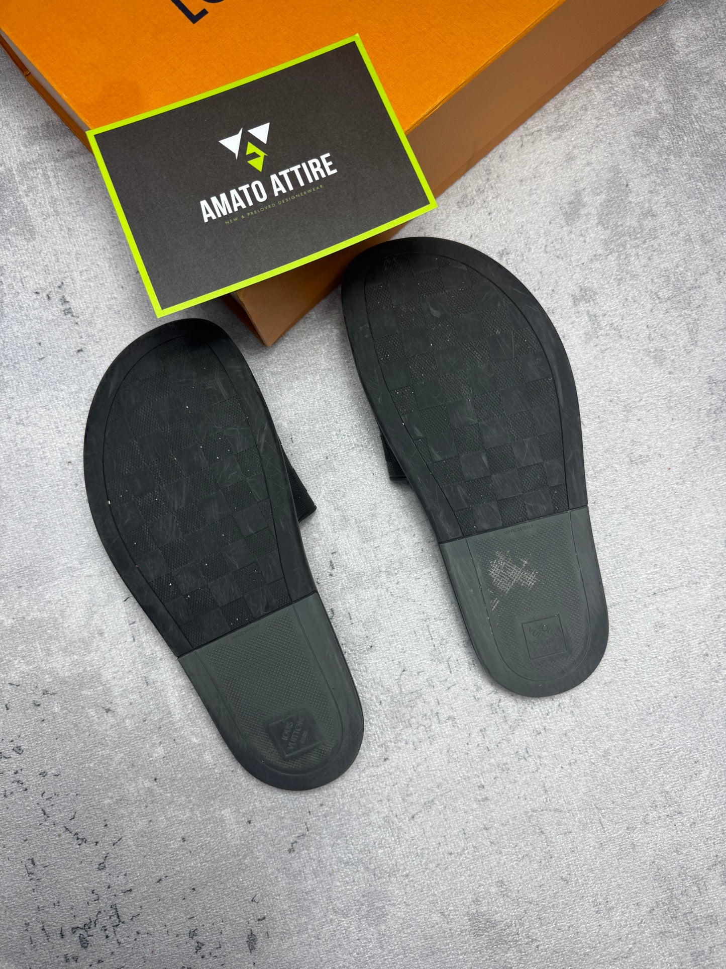 Louis Vuitton Damier Sliders