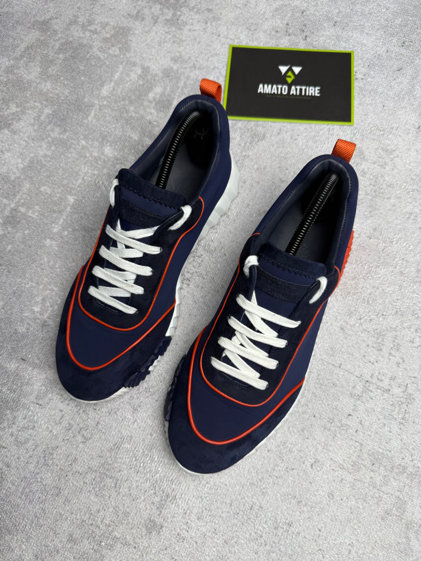 Hermes Pipes Bouncing Sneakers