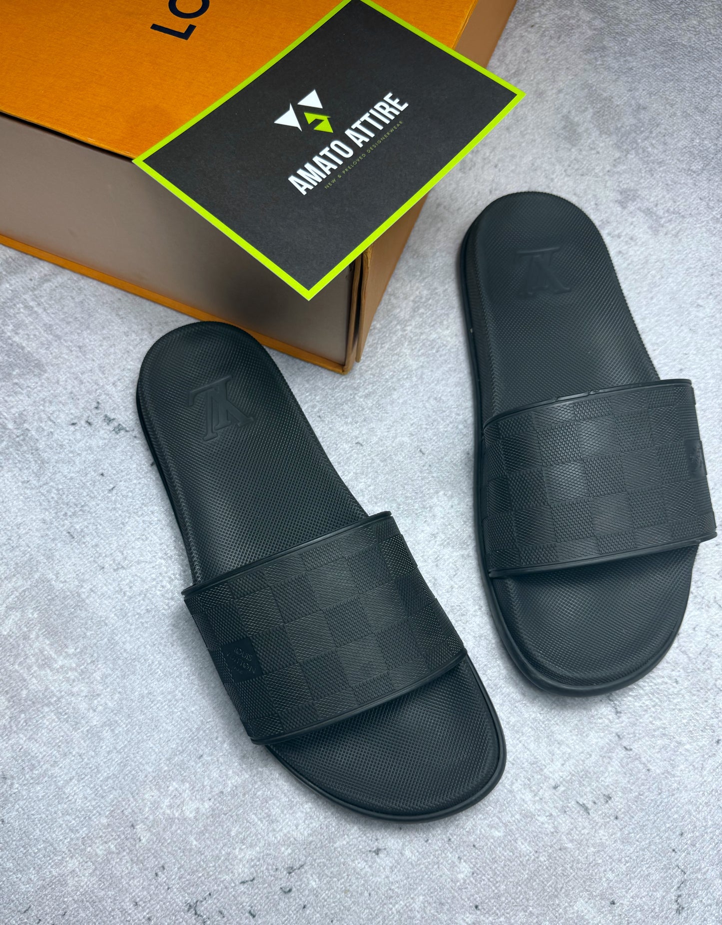 Louis Vuitton Damier Sliders