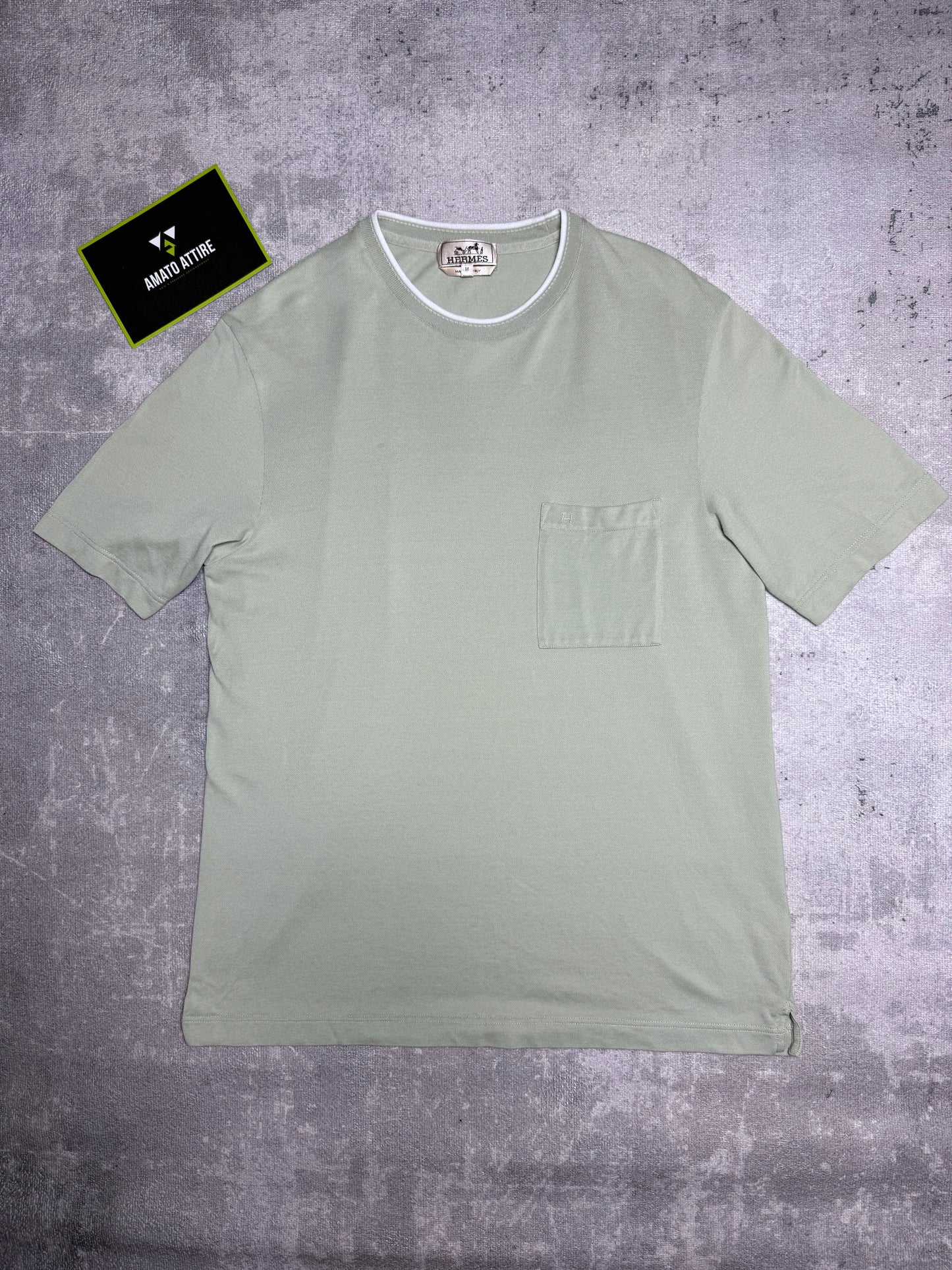 Hermes “H” Embroidered T-shirt