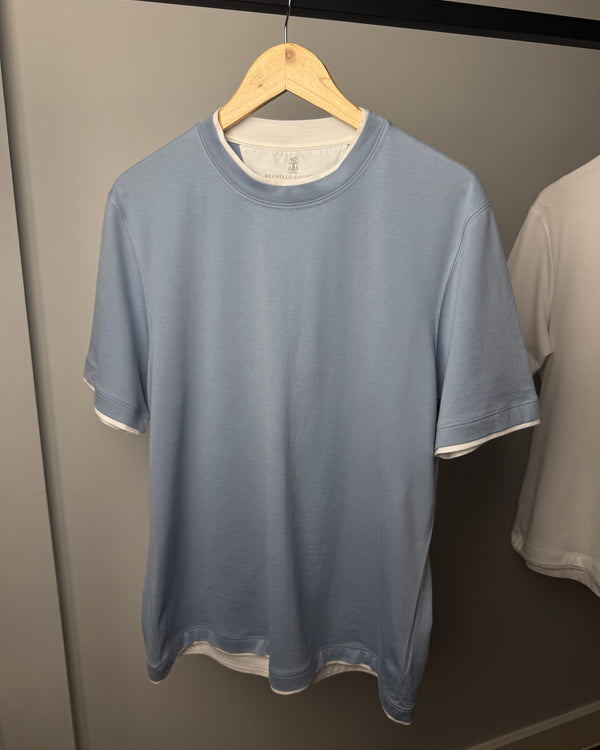 Brunello Cucinelli Layered T-shirt (M)