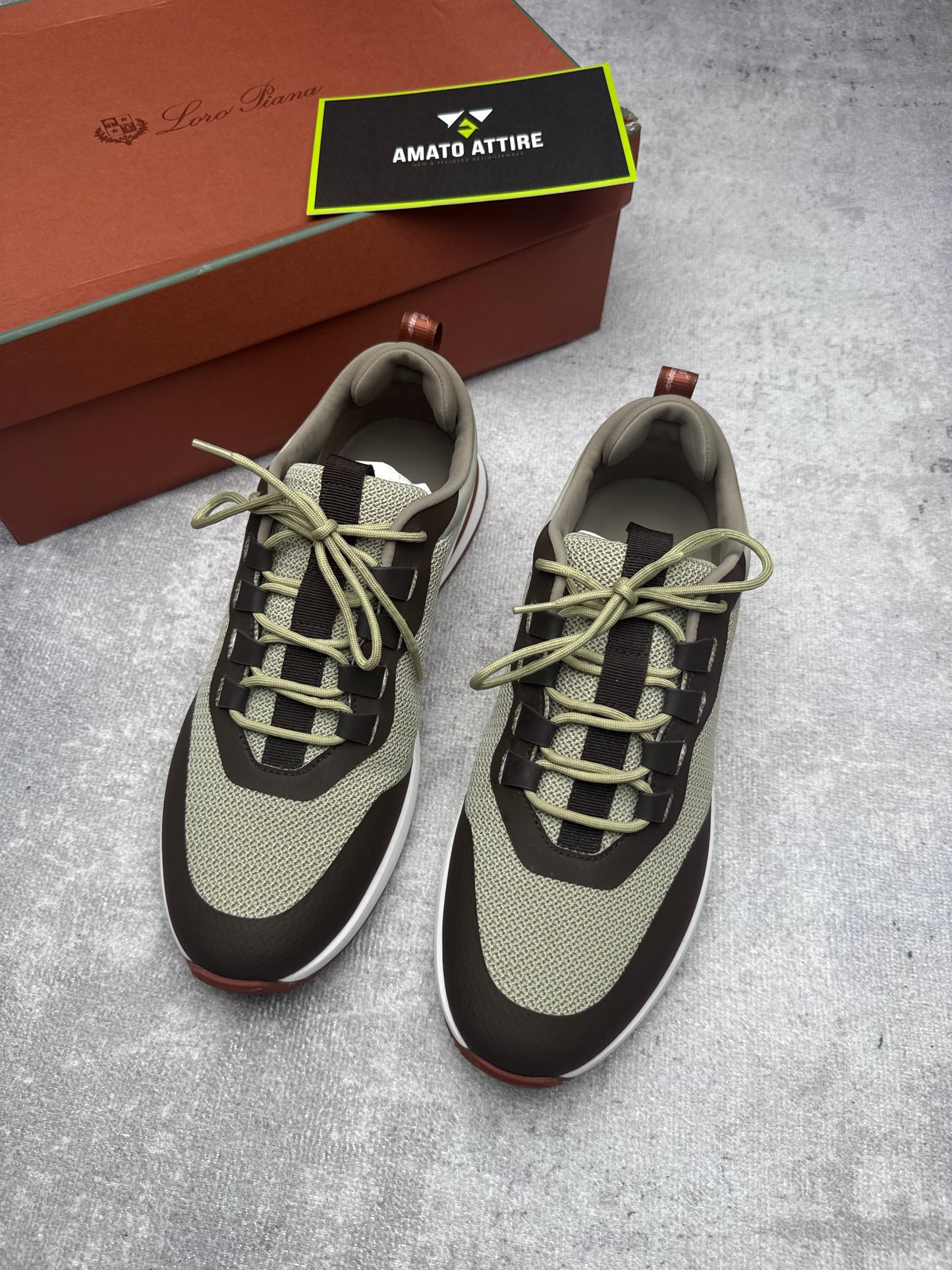Loro Piana Weekend Walk Desert Light Sneaker