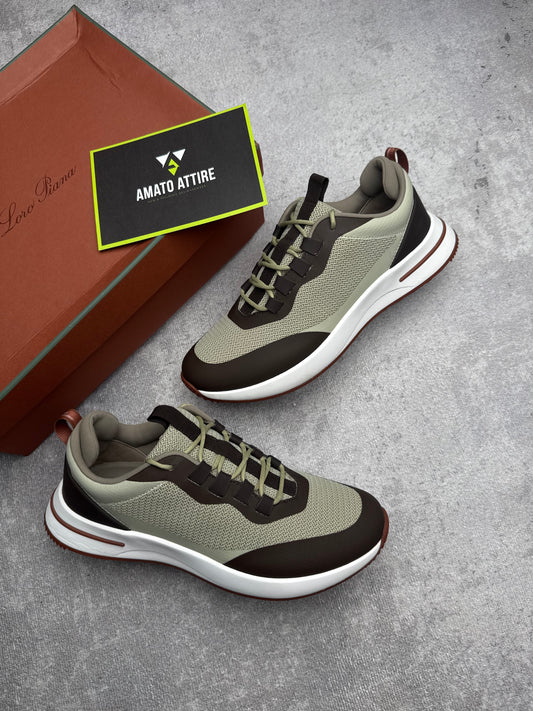 Loro Piana Weekend Walk Desert Light Sneaker