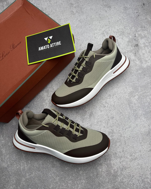 Loro Piana Weekend Walk Desert Light Sneaker